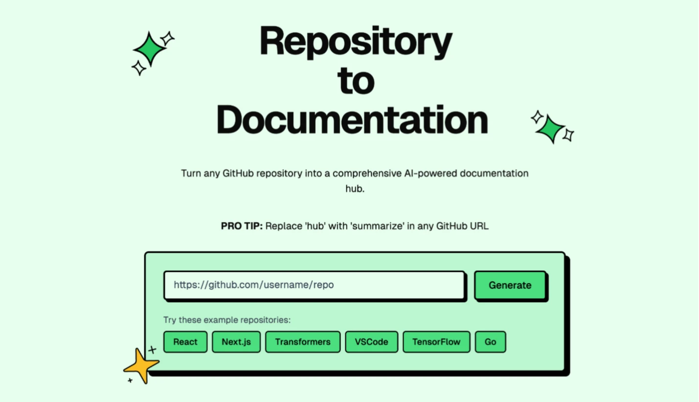 GitSummarize：将GitHub仓库自动生成高质量的文档，快速理解开源项目.webp