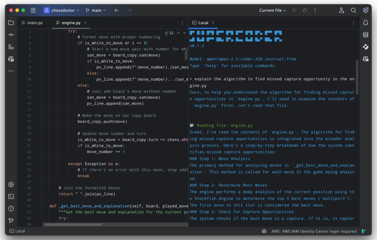 SuperCoder：终端编码助手