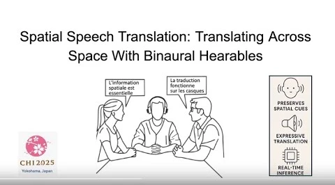 Spatial Speech Translation：一个跨空间语音翻译项目