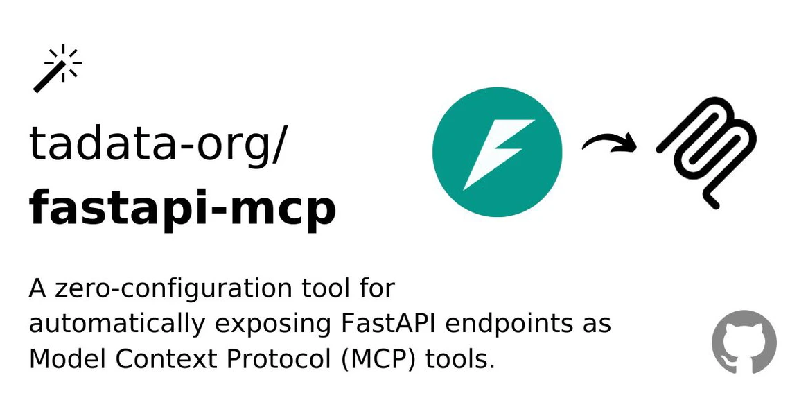 FastAPI-MCP：把FastAPI应用接口端点变成MCP标准的工具