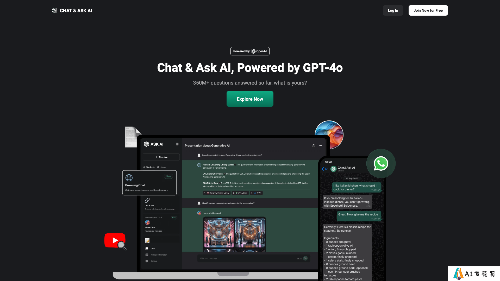 Chat & Ask AI 项目主页