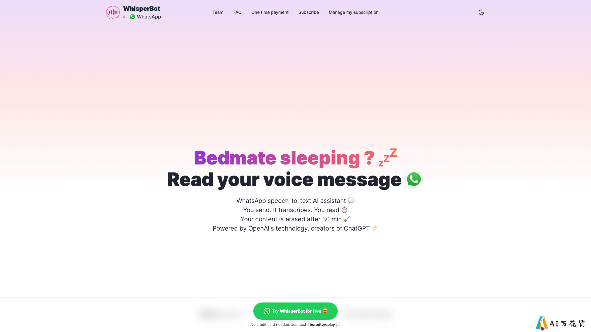 WhisperBot 项目主页