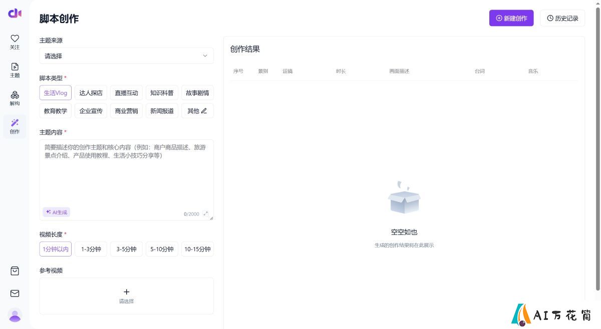 创一AI使用方法：