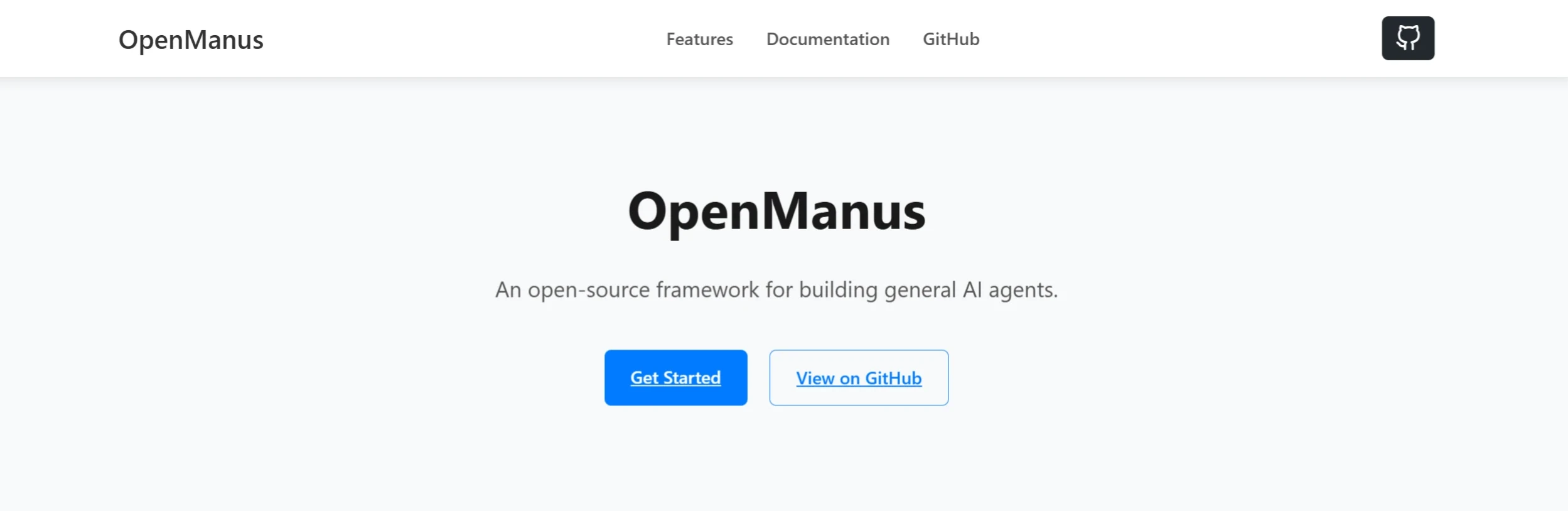 推荐10款优秀的免费、开源AI Agent框架-OpenManus.webp