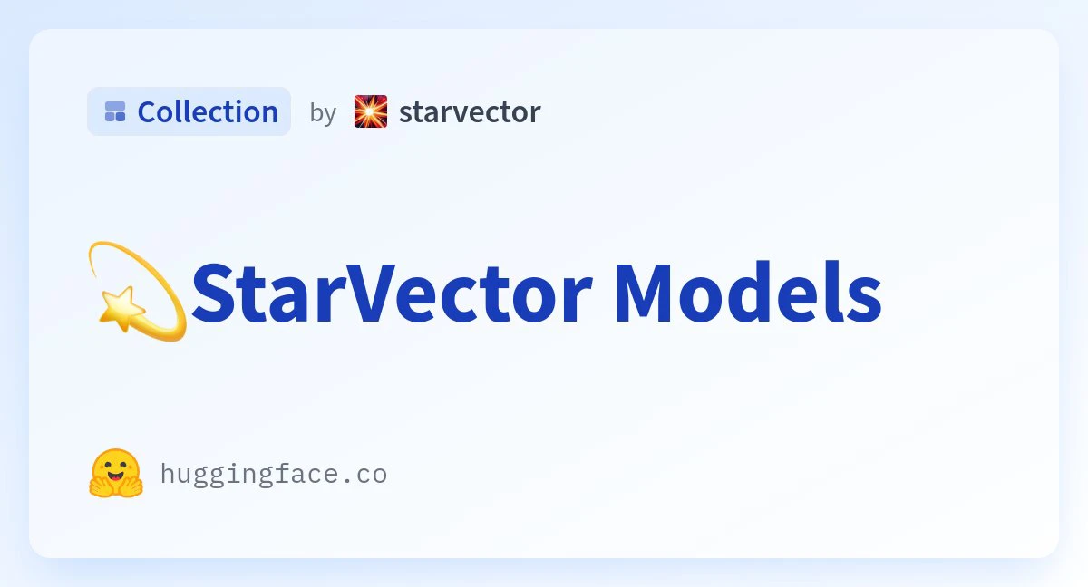 StarVector：用于生成可缩放矢量图形的开源多模态视觉模型